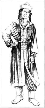 Magyar női viselet, Karos 47. sír  