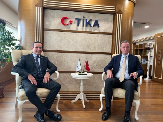 Serkan Kayalar a TIKA elnöke és Bíró András Zsolt