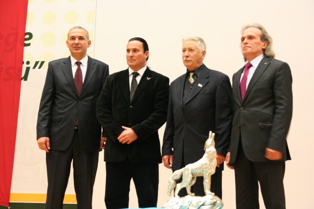 Stepan Topal, Bíró Andrással a Turan Yazgan díj 2014-es átadásán